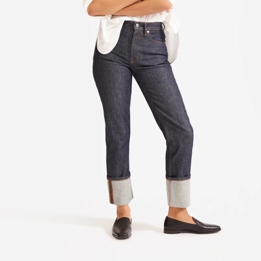 Everlane super straight high rise jean - size 29